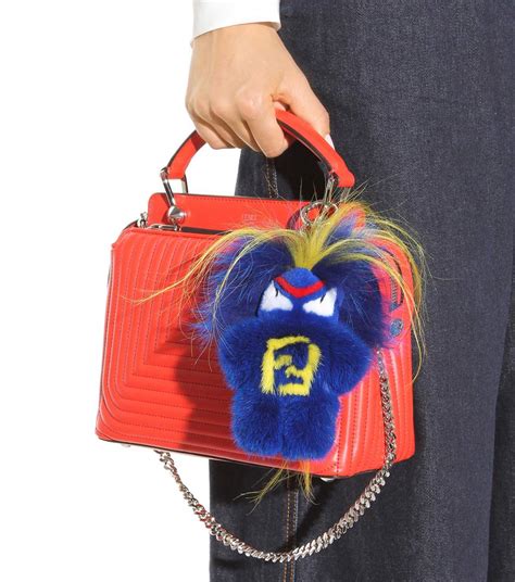 fendi pom bag charm|genuine fendi bag charm.